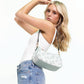 Asia Floral Shoulder Bag - Blue
