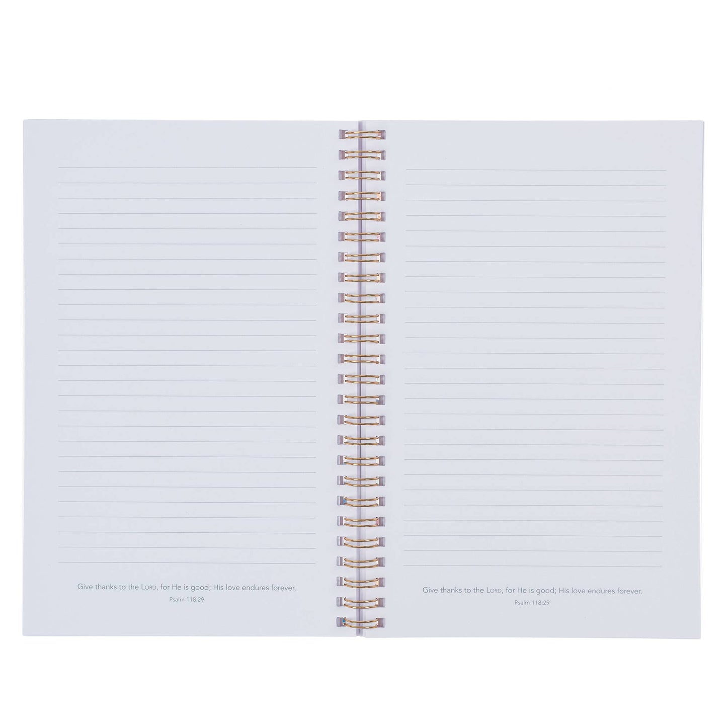 Goodness and Love Wildflower Wireboud Notebook - Psalm 23:6