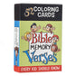 Coloring Cards Boxed 52 Verses for Kids