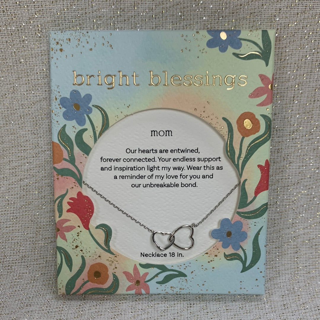 Bright Blessings Necklace - Mom (Hearts)