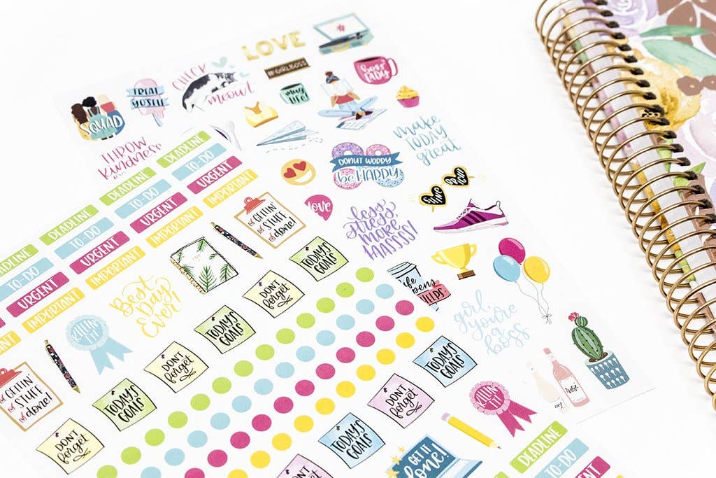 Planner Sticker Pack, Productivity V2