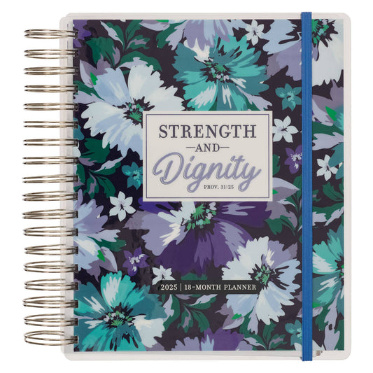 2025 Wire 18 Month Planner Strength & Dignity Prov. 31:25