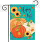 Whimsical Fall Primitive  Garden Flag