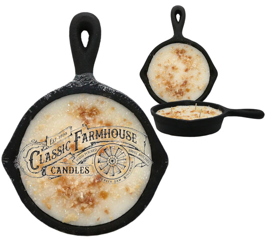 Very Vanilla 8 oz Cast Iron Pan Candle