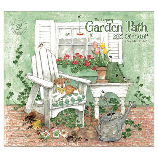 Garden Path 2025 Wall Calendar