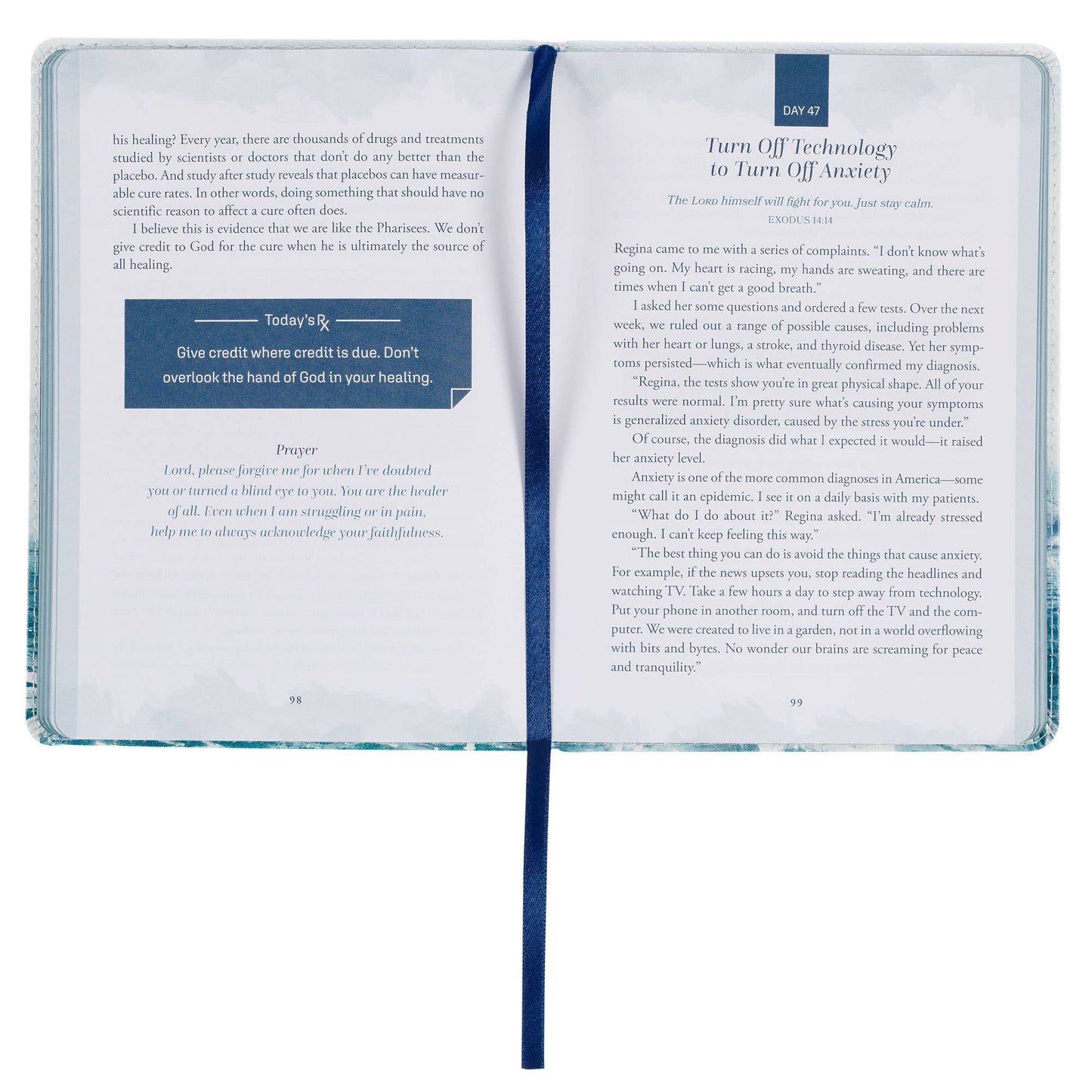 Devotional Hope That Restores Faux leather