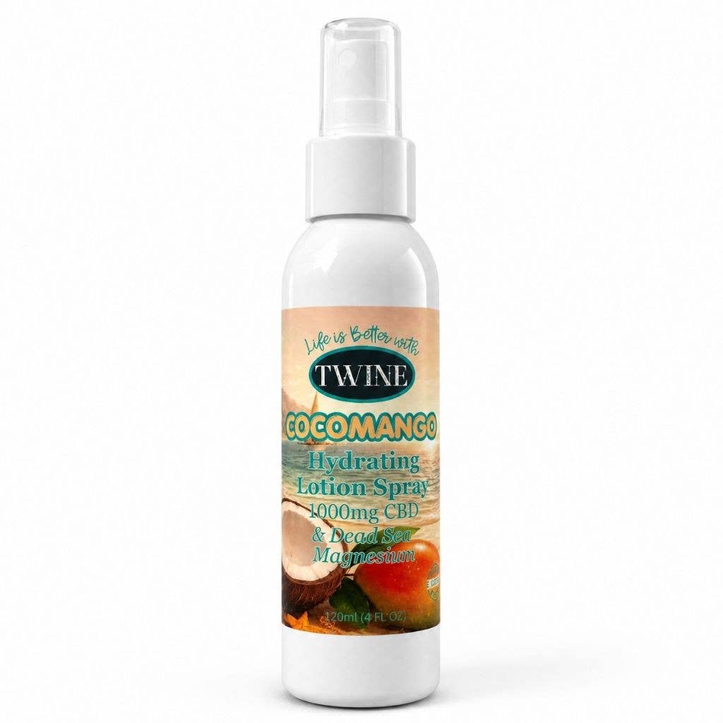 CBD Magnesium Lotion Spray - Body Moisturizer Mist - CocoMango