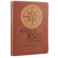 Words of Jesus For Men - Saddle Tan Book