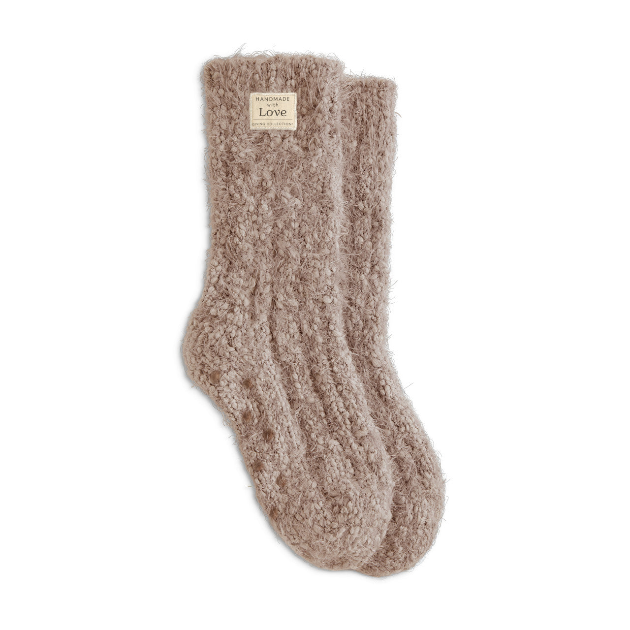 Giving Collection Camel Brown Cozy Giving Socks Set