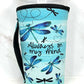 20 OZ I Run On Coffee Chaos Cuss Words Insulated Cup Cover Sleeve