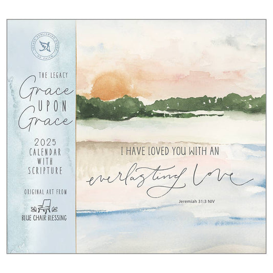 Grace Upon Grace 2025 Wall Calendar