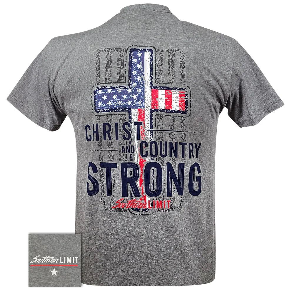 "Christ and Country Strong" Shirt