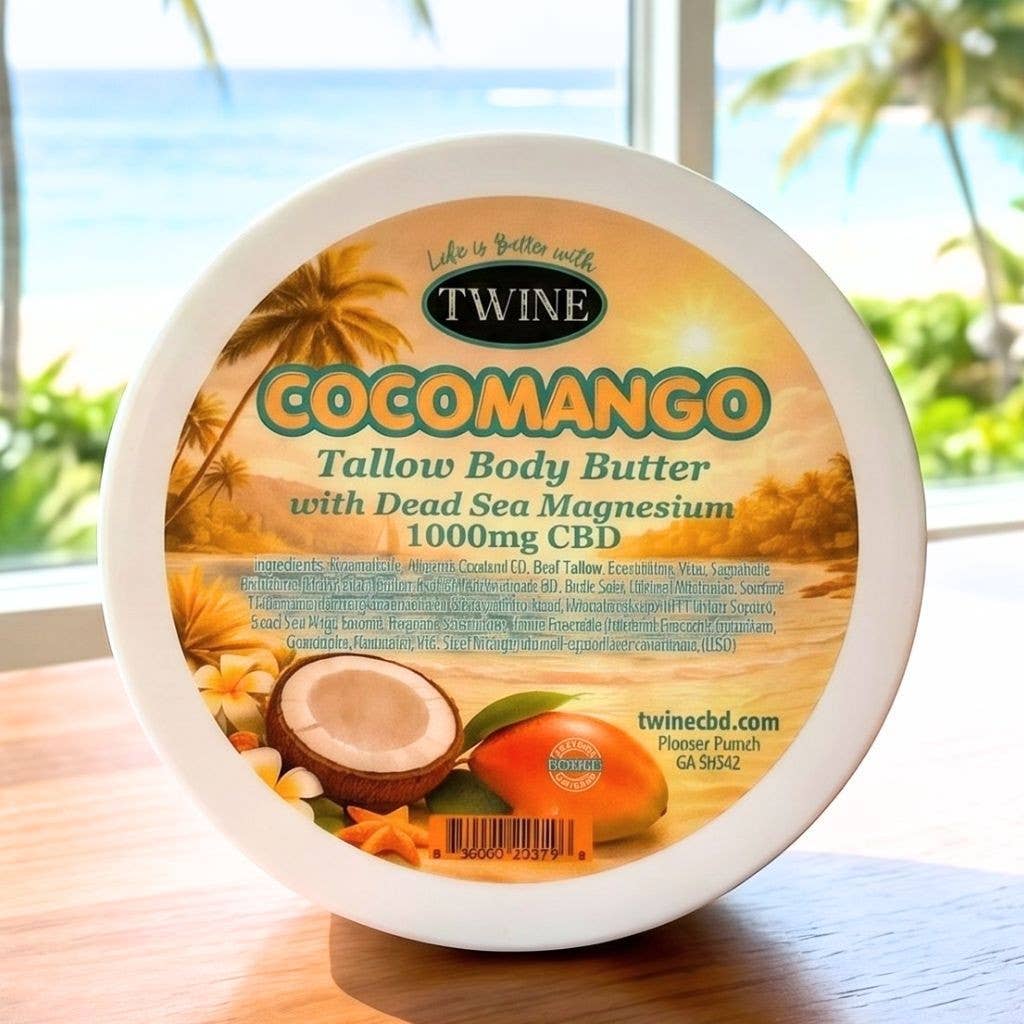 Tallow Body Butter – Deep Hydration with CBD & Magnesium – CocoMango