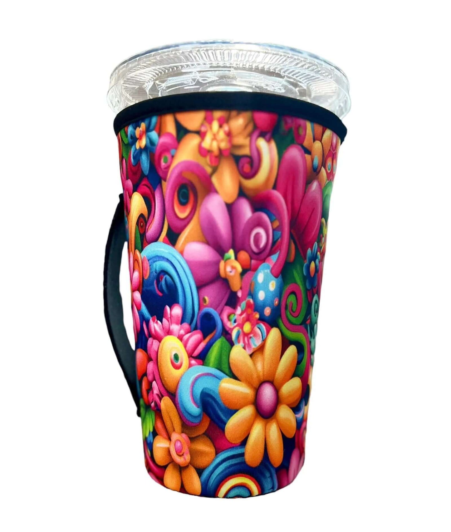 30 OZ Fun Day Abstract  Insulated Cup Cover Sleeve