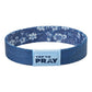 Tap To Pray® Wristband – Wildflower - Jesus Is Lord: Large
