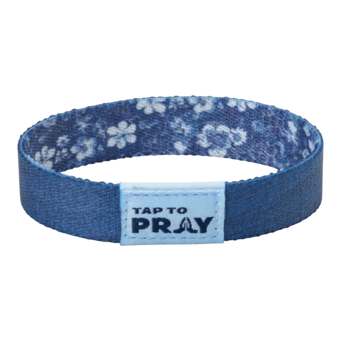 Tap To Pray® Wristband – Wildflower - Jesus Is Lord: Large