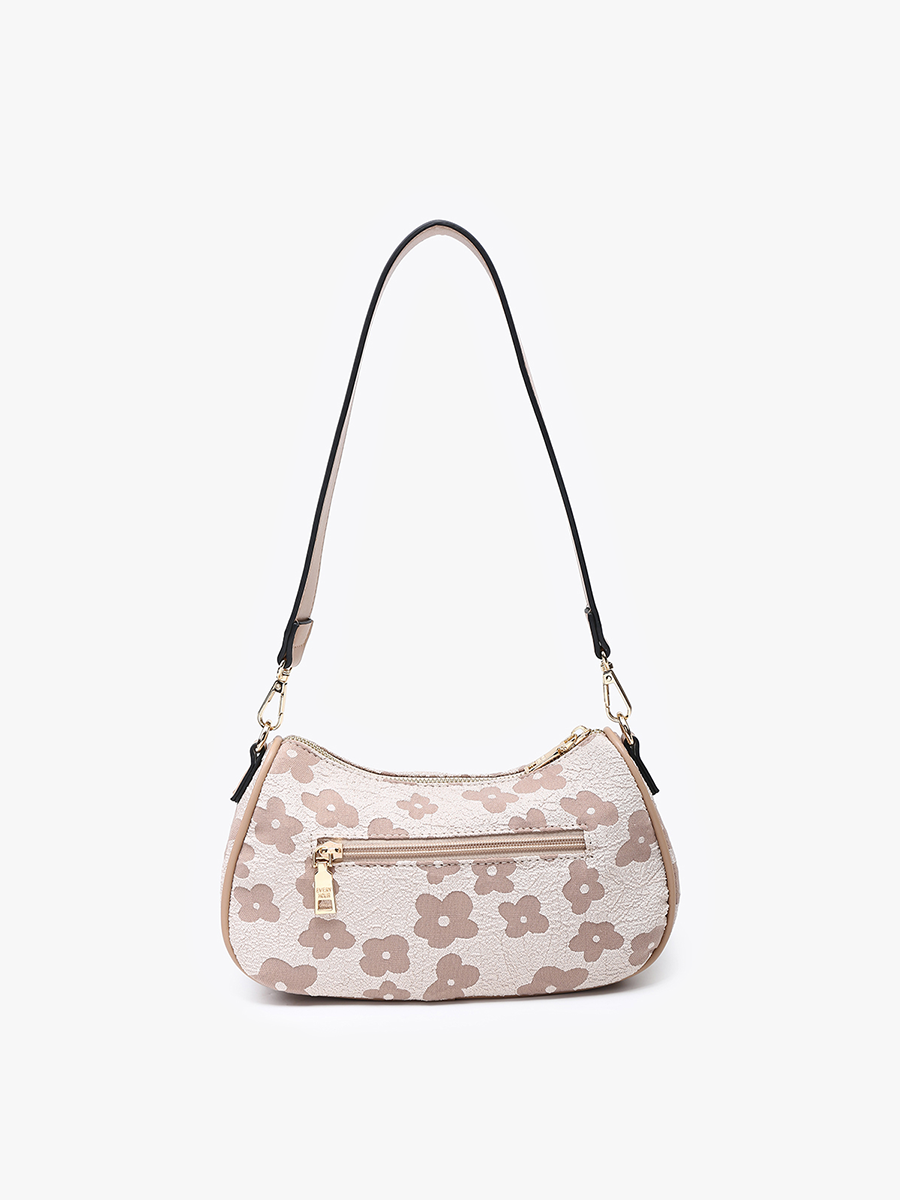 Asia Floral Shoulder Bag - Blue