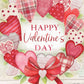 Valentine's Wreath Garden Flag