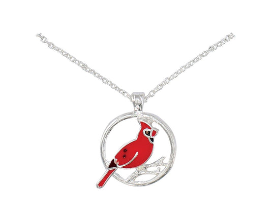 Red Cardinal Necklace