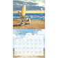 By the Sea 2025 Wall Calendar