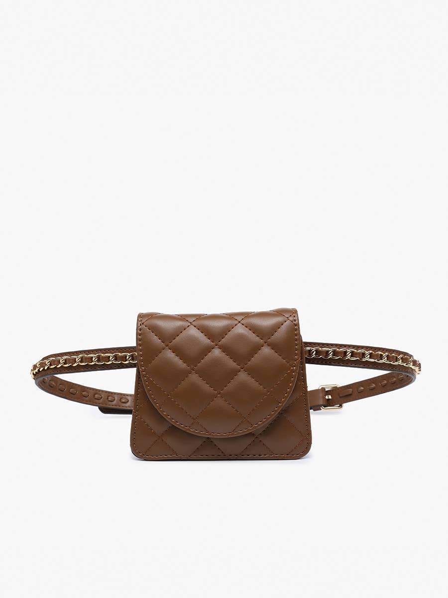 Annalee Quilted Mini Belt Bag w/ Strap