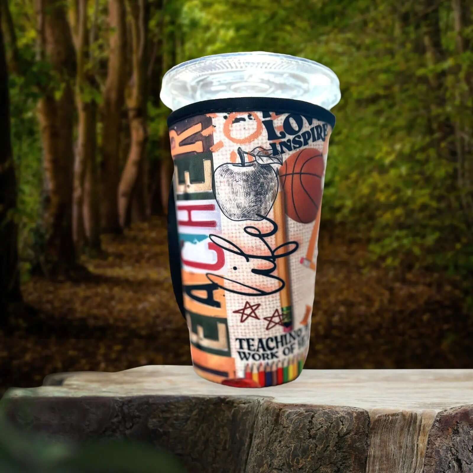 20 OZ Teacher Life Insulated Cup Cover - Thumbnail 2