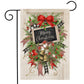 Merry Christmas Swag Garden Flag