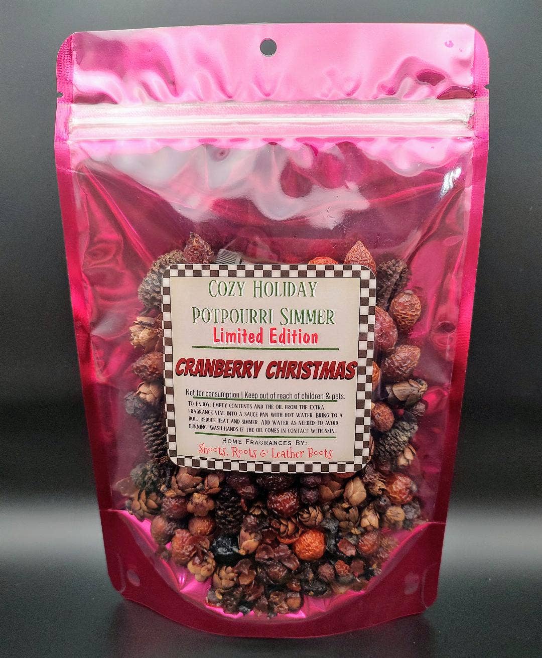 Cozy Holiday Simmering Potpourri - Cranberry Christmas - Thumbnail 2