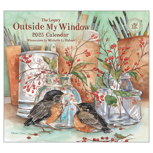 Outside My Window 2025 Wall Calendar