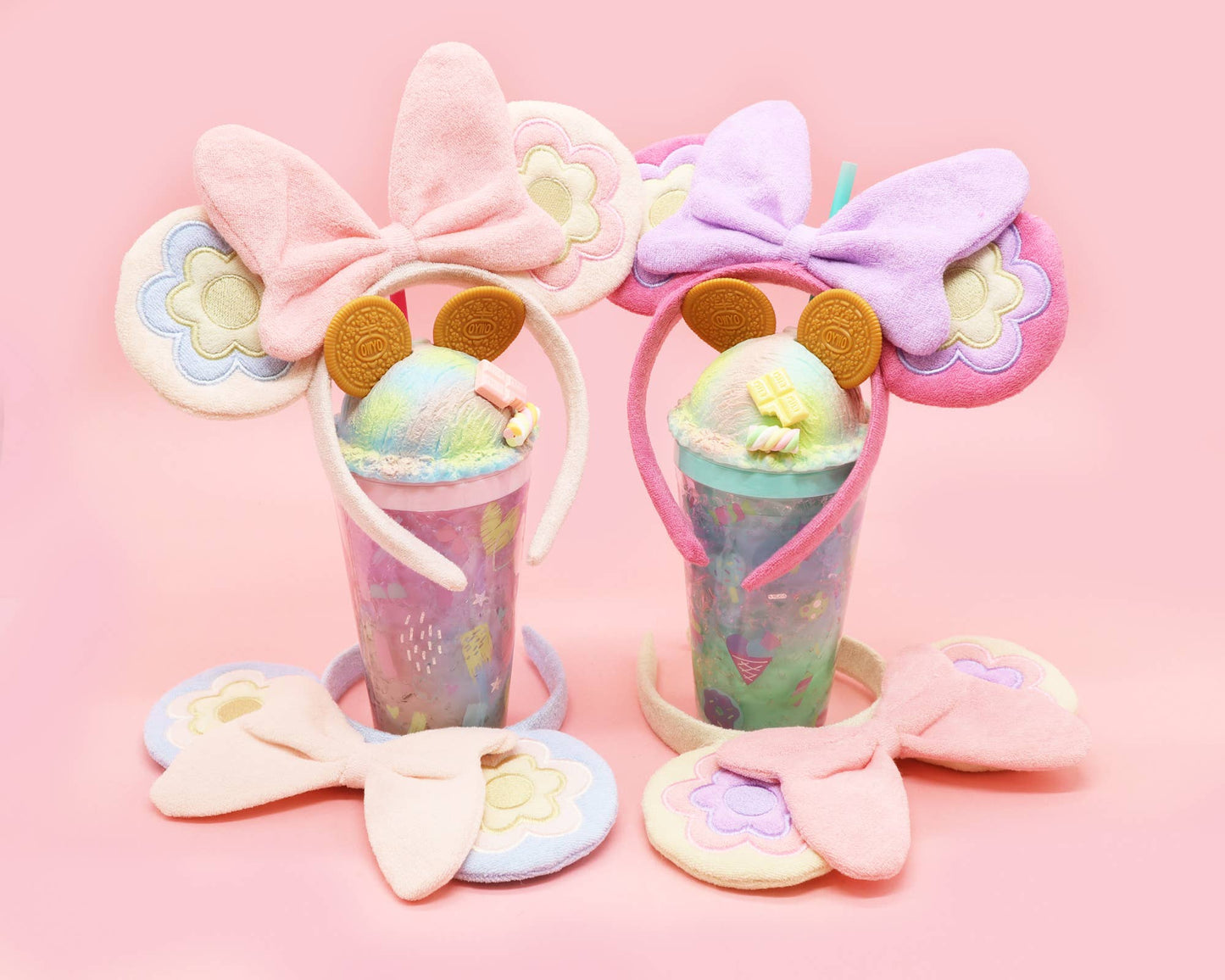 Cookie Mouse Ear Sweets Rainbow Tumbler - 16 Oz: