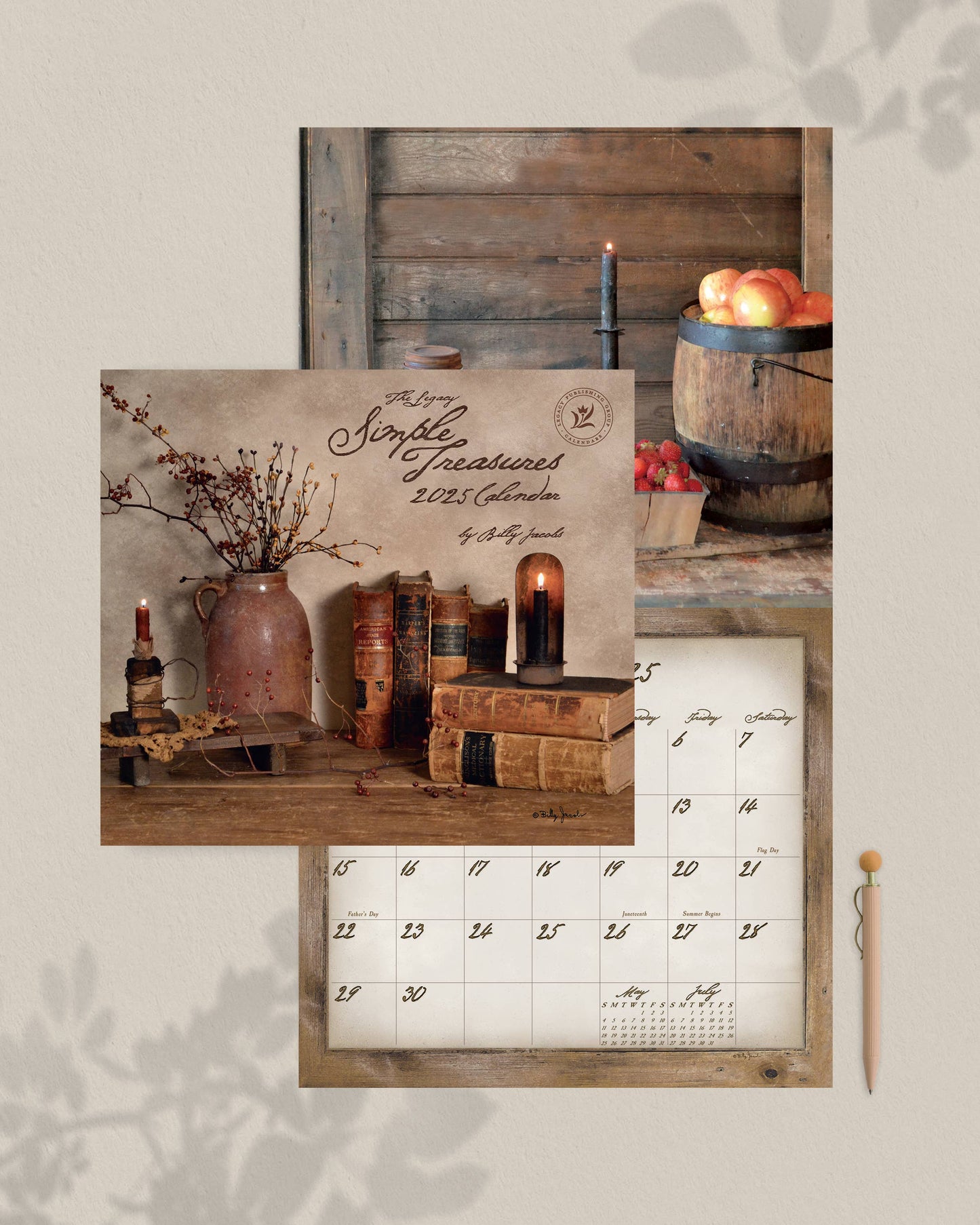 Simple Treasures 2025 Wall Calendar