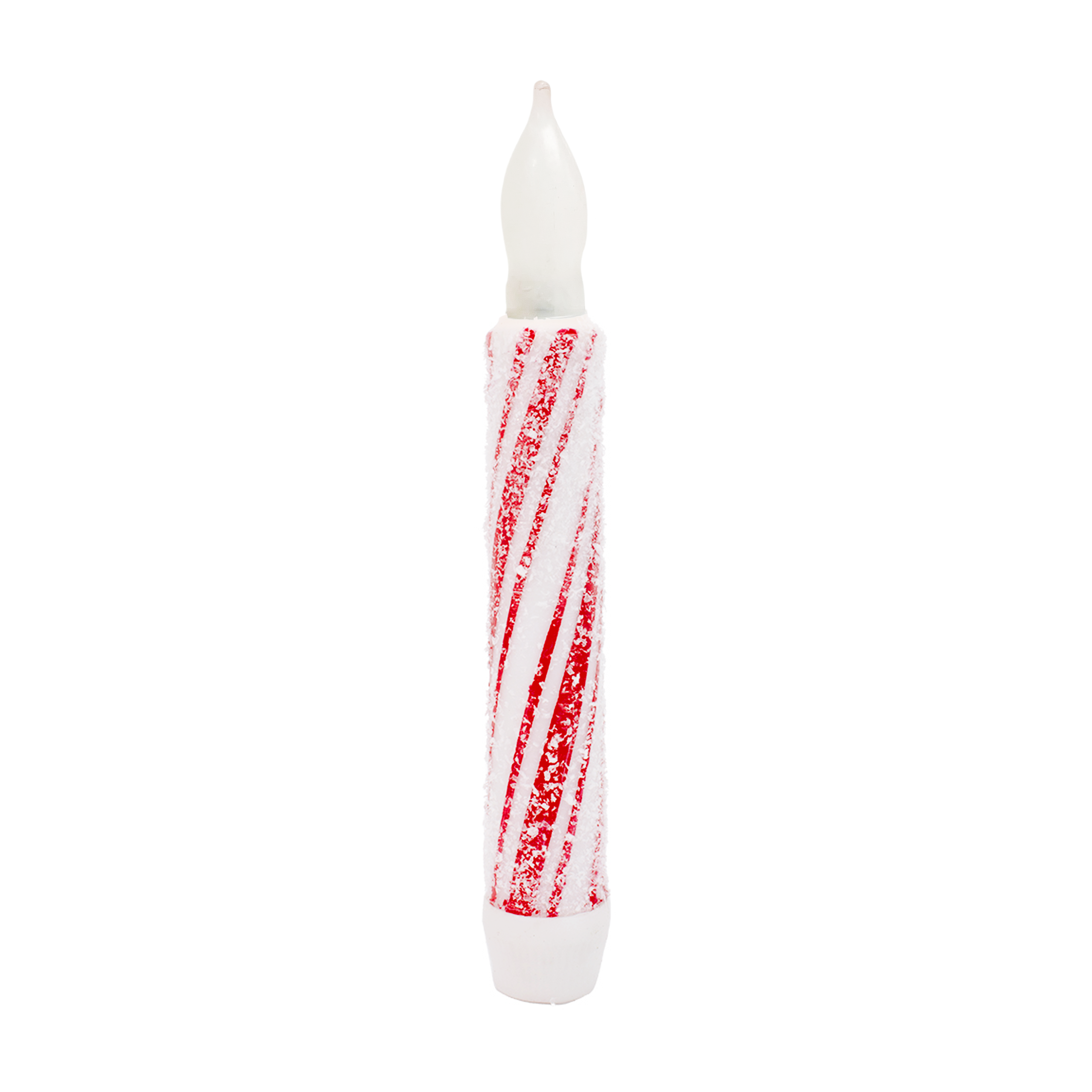 Candy Cane Stripe LED Taper