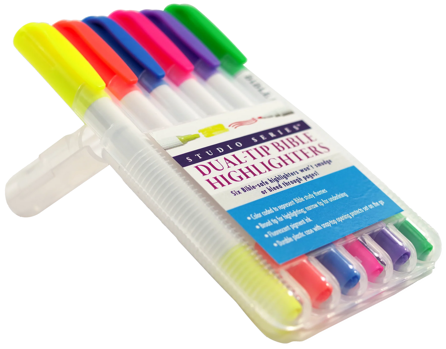 Bible Dual-Tip Highlighters (6-piece Set)