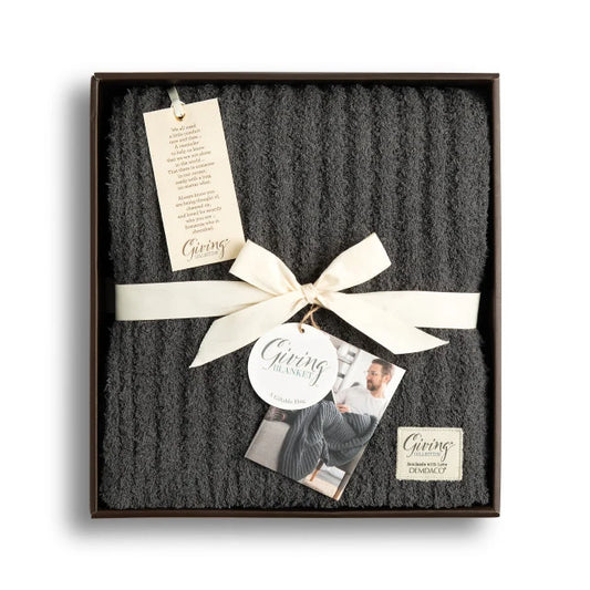 Men’s Cool Gray Giving Blanket