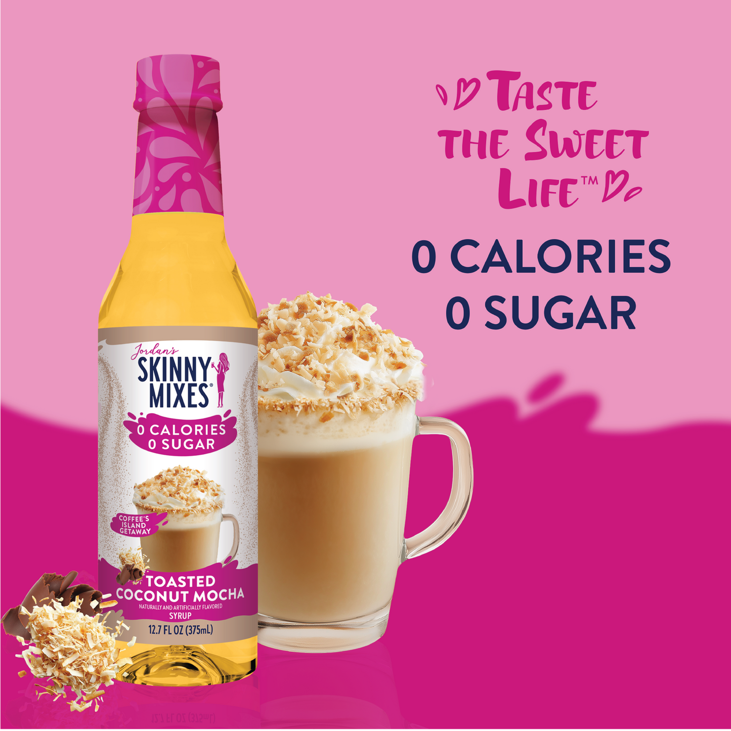 Sugar Free Toasted Coconut Mocha Skinny Syrup