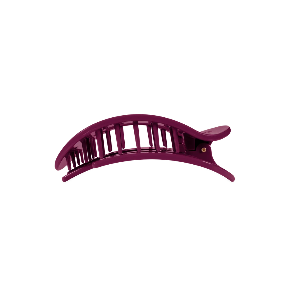 Mulberry Medium Flat Round Hair Clip