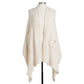 Giving Collection Cool Cream Giving Shawl With Pockets