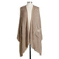 Giving Collection Camel Brown Giving Shawl With Pockets