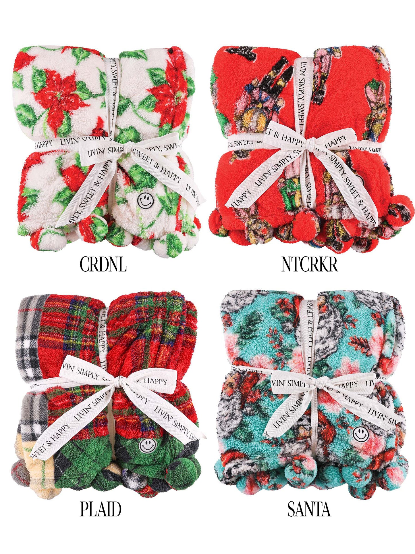 Simply Southern Holiday Sherpa Blanket