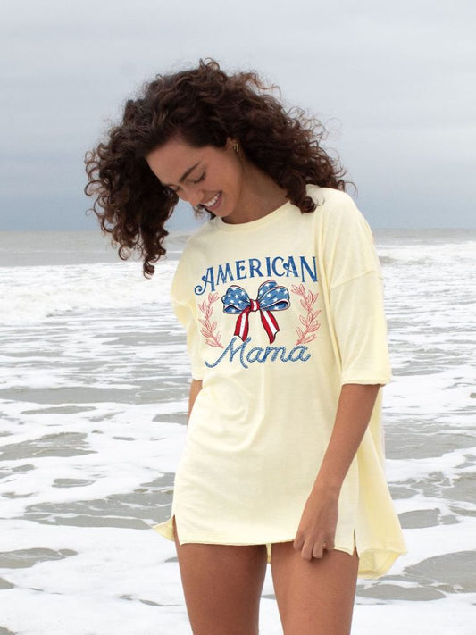 American Mama Boxy Shirt