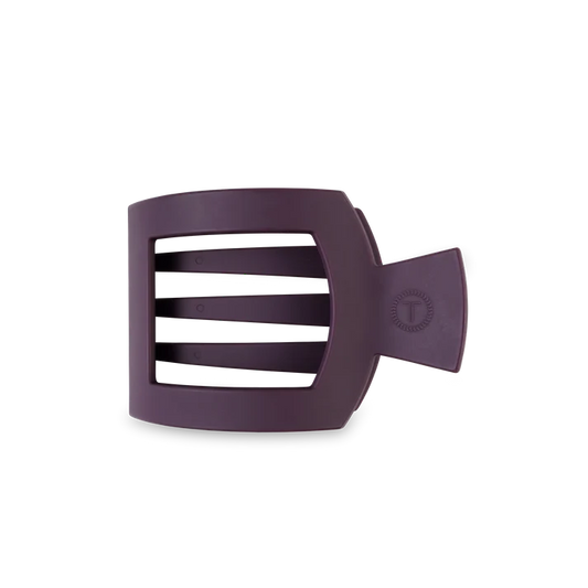 Burgundy Bliss Flat Square Clip