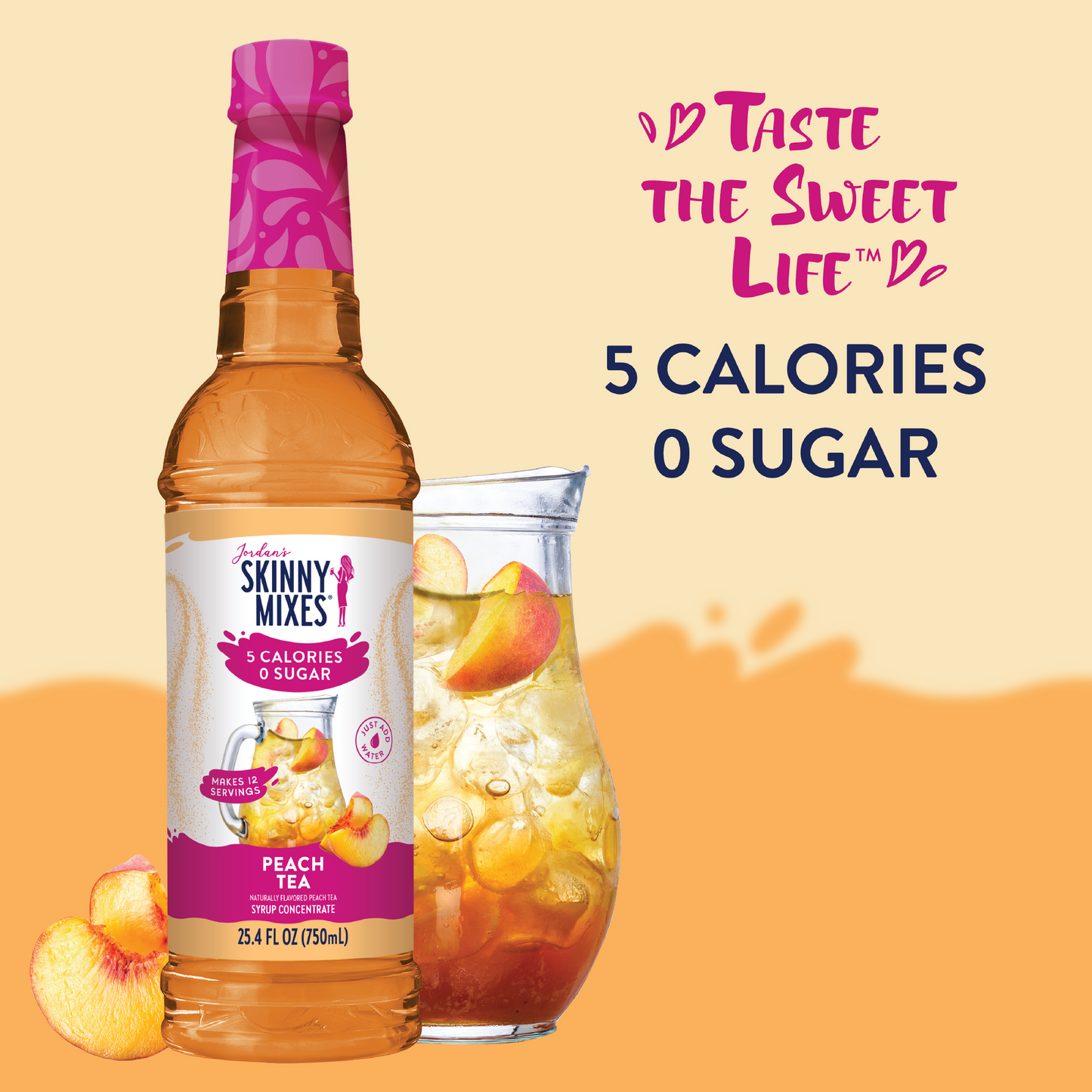 Sugar Free Peach Tea Skinny Syrup