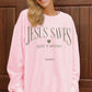 "Jesus Saves and I Spend" Sweatshirt