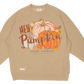 "Hey Pumpkin" Ribbed Crew Pullover