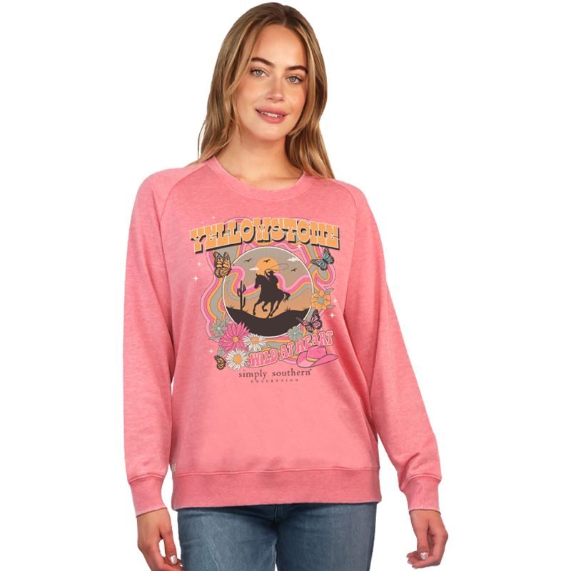 "Yellowstone, Wild at Heart" Crewneck