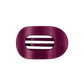 Mulberry Medium Flat Round Hair Clip