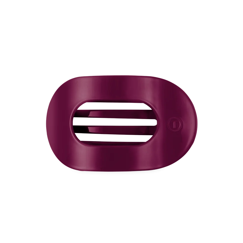 Mulberry Medium Flat Round Hair Clip