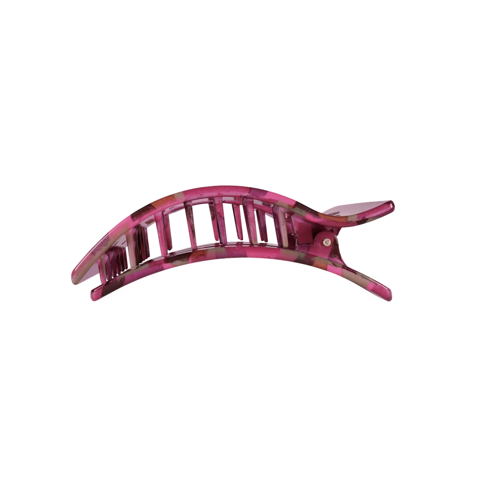 Garden Glam Medium Flat Rectangle Hair Clip