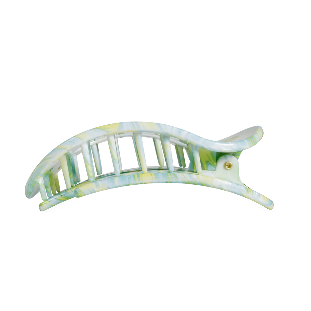 By the Sea Shore Flat Round Clip Medium