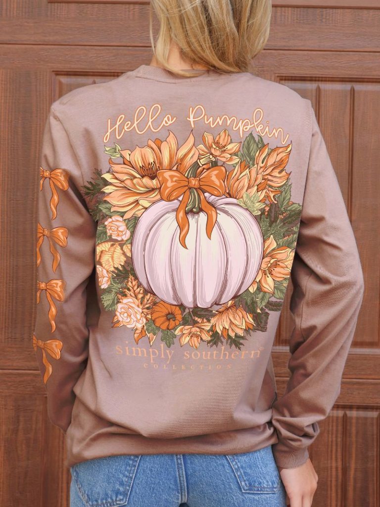 "Hello Pumpkin" Long Sleeve